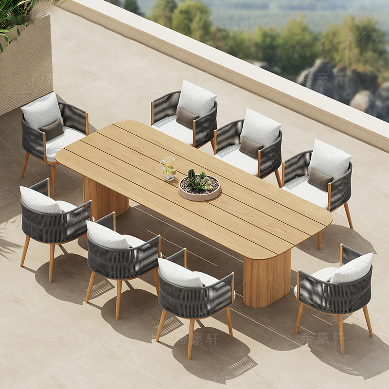 Designer Soild Wood Garden Set - огляд і ціна Outdoor Furniture On Sale