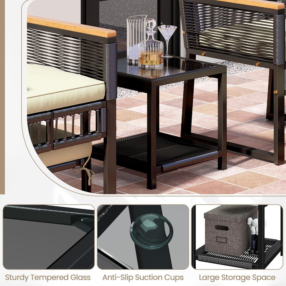 5-Piece Outdoor Conversation S - огляд і ціна Outdoor Furniture On Sale