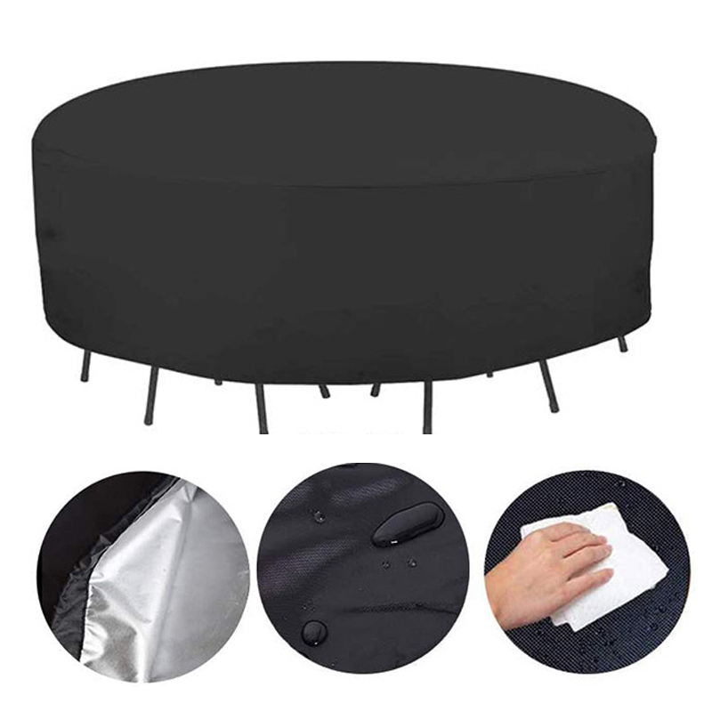 12 Sizes Round Furniture Cover - огляд і ціна Outdoor Furniture Covers Waterproof