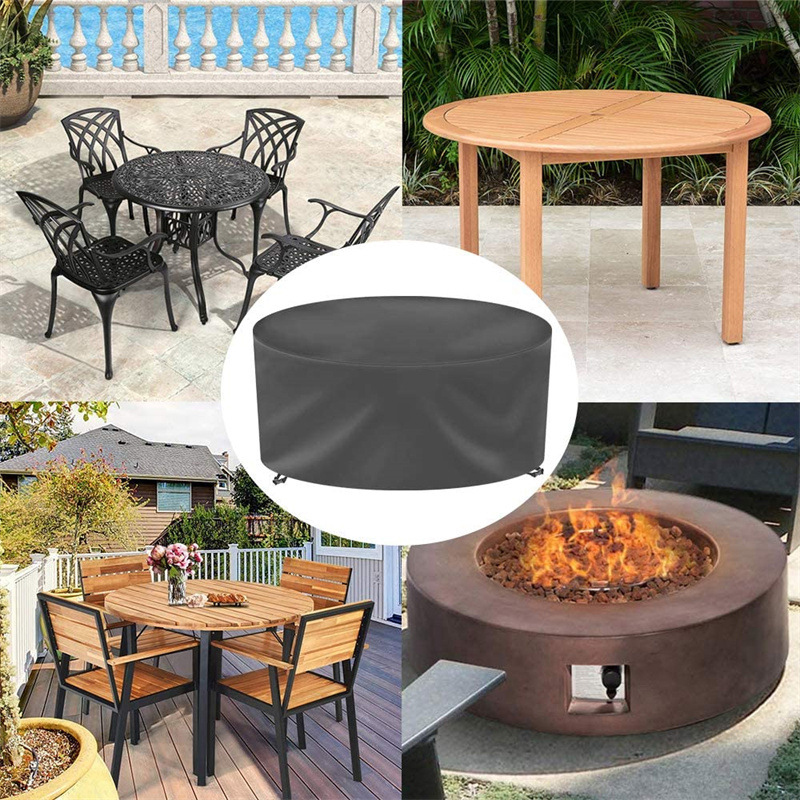 12 Sizes Round Furniture Cover - огляд і ціна Outdoor Furniture Covers Waterproof