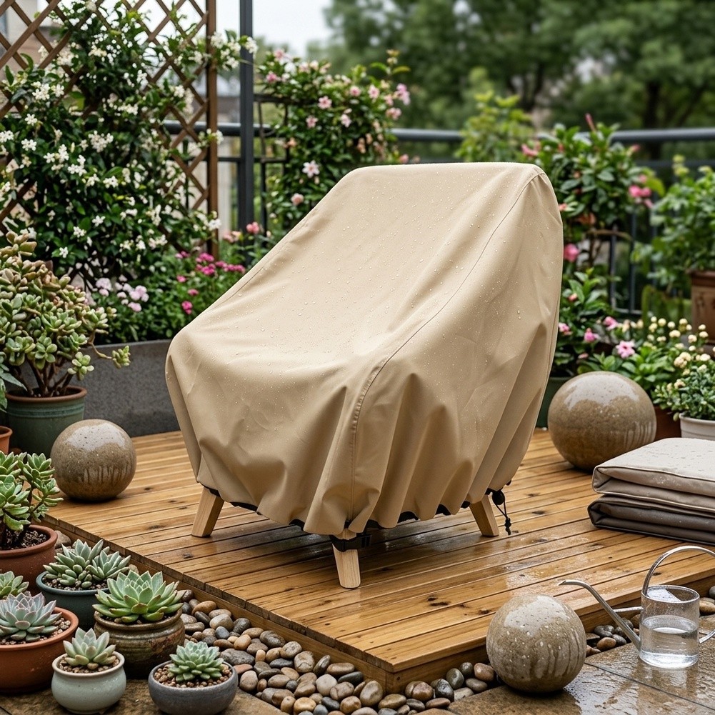Waterproof Patio Chair Cover O - огляд і ціна Outdoor Furniture Covers Waterproof