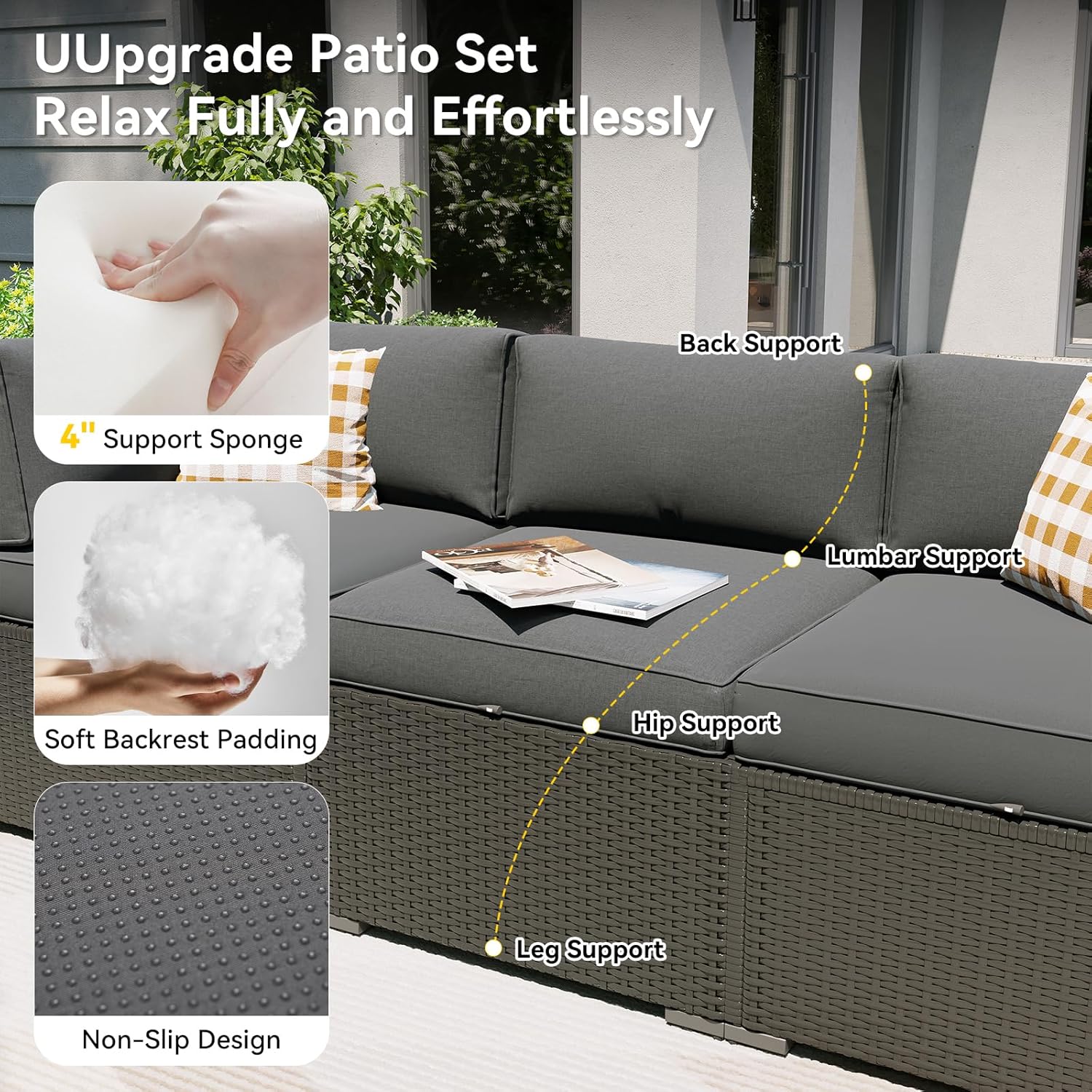 Patio Furniture Set with Fire  - огляд і ціна Outdoor Furniture Set With Fire Pit