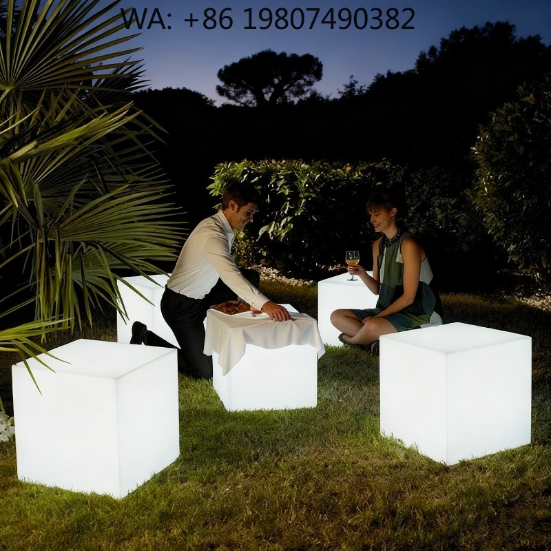 UV Resistant Recyclable PE LED - огляд і ціна Outdoor Furniture Recycled Plastic