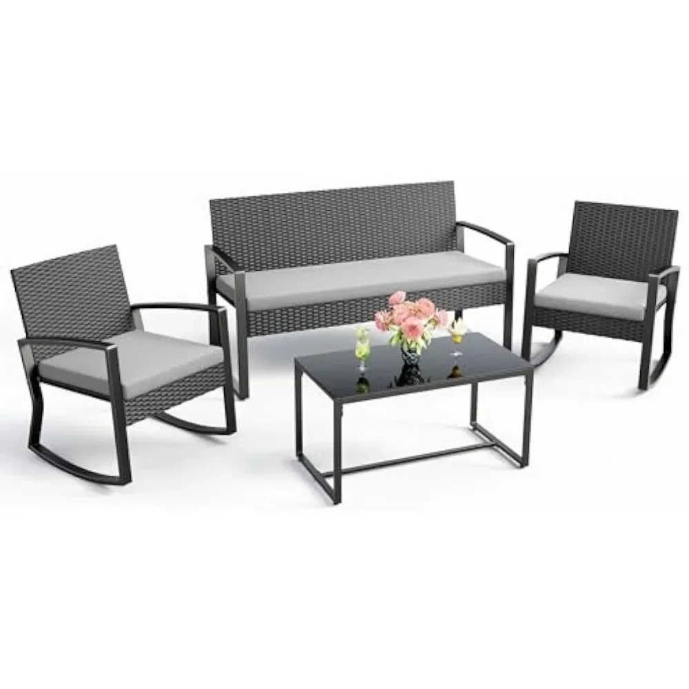 4 Piece Outdoor Patio Furnitur - огляд і ціна Outdoor Furniture On Sale