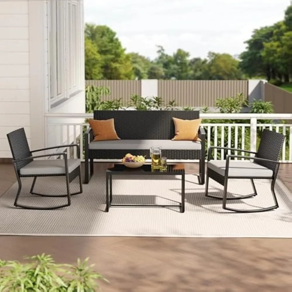 4 Piece Outdoor Patio Furnitur - огляд і ціна Outdoor Furniture On Sale