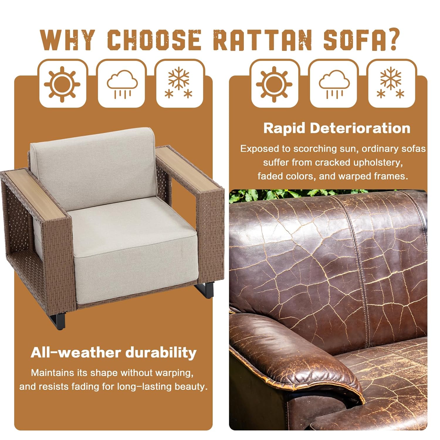 7 Pieces Outdoor Patio Furnitu - огляд і ціна Outdoor Furniture On Sale