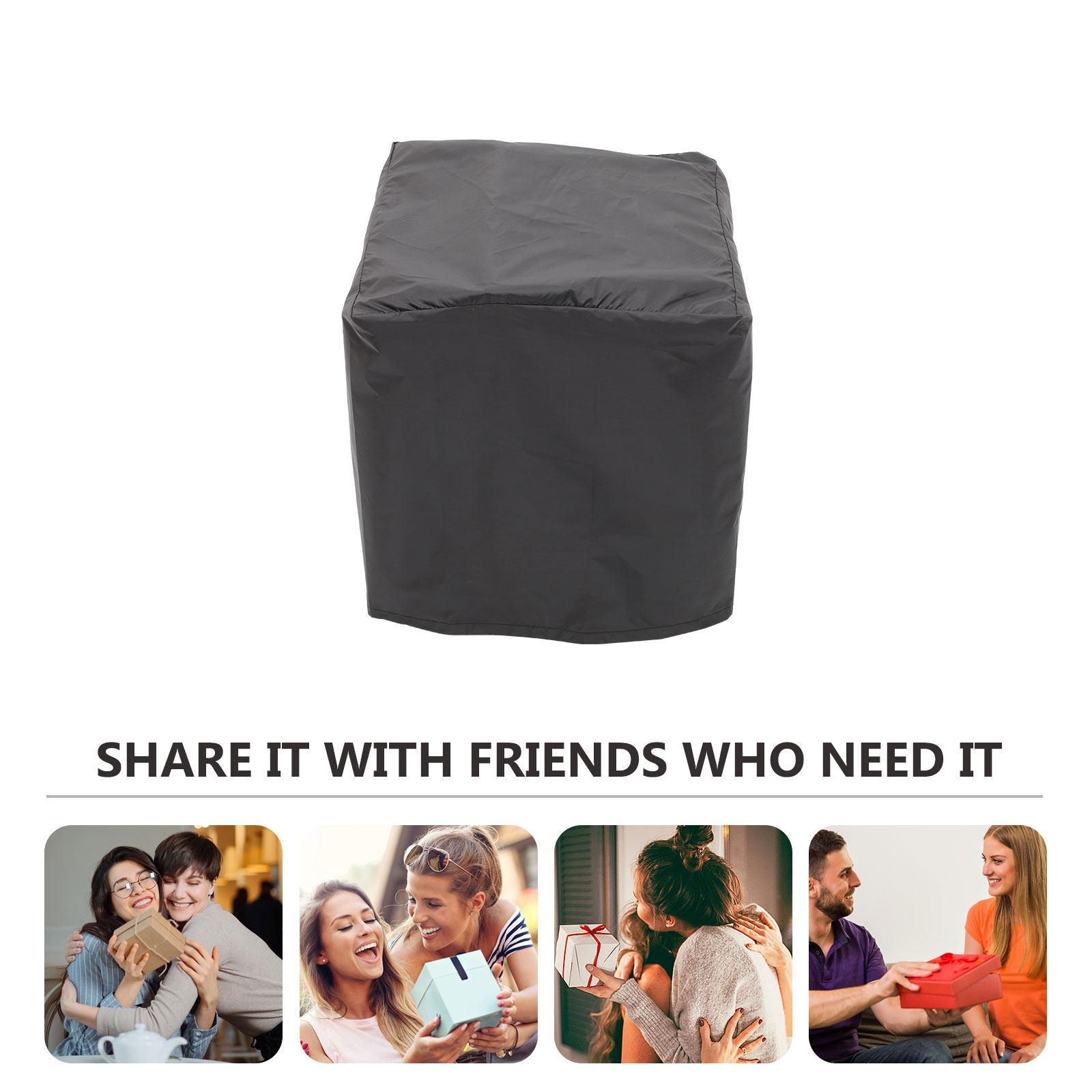 Black Outdoor Tea Table Cover  - огляд і ціна Outdoor Furniture Covers Waterproof
