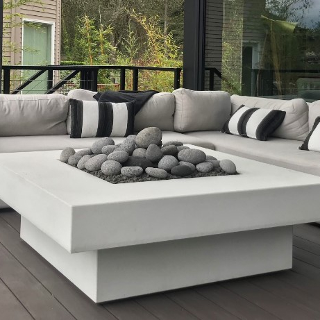 Outdoor Sofa Set Fire Pit Tabl - огляд і ціна Outdoor Furniture Set With Fire Pit