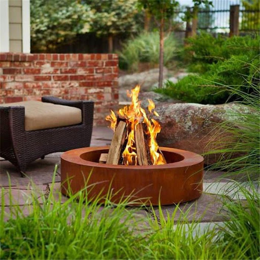 Outdoor Sofa Set Fire Pit Tabl - огляд і ціна Outdoor Furniture Set With Fire Pit