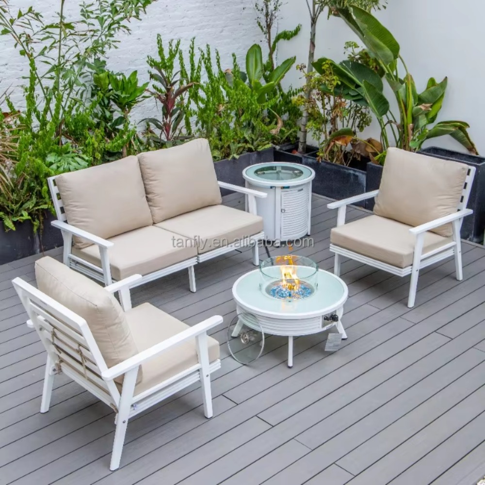 Villa Hotel Outdoor Furniture  - огляд і ціна Outdoor Furniture Set With Fire Pit