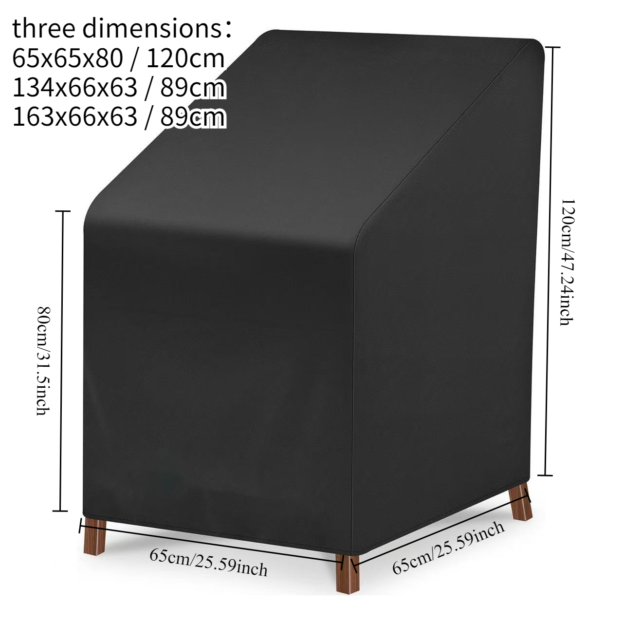 Stacked Chair Dust Cover Stora - огляд і ціна Outdoor Furniture Covers Waterproof
