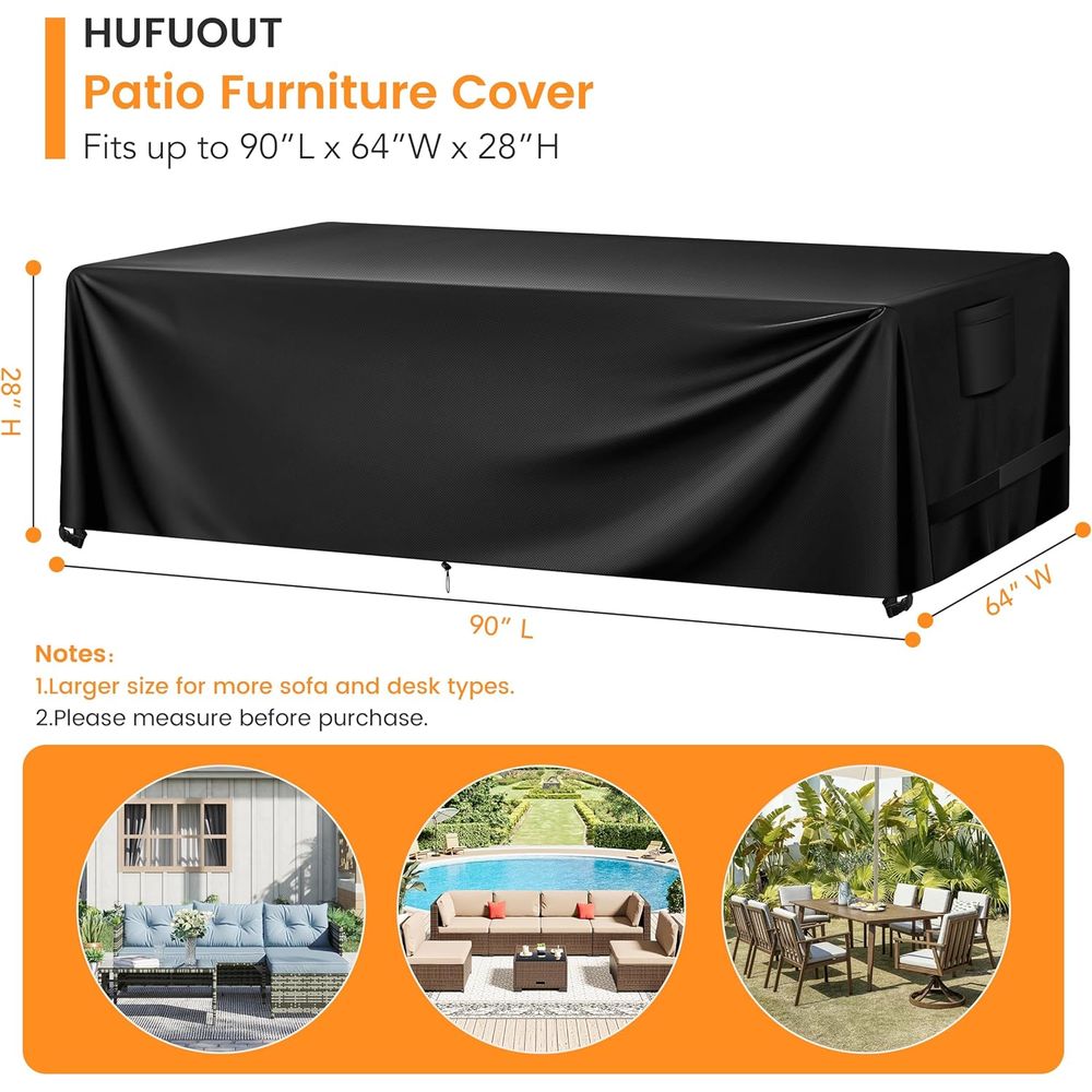 Patio Furniture Covers, Outdoo - огляд і ціна Outdoor Furniture Covers Waterproof