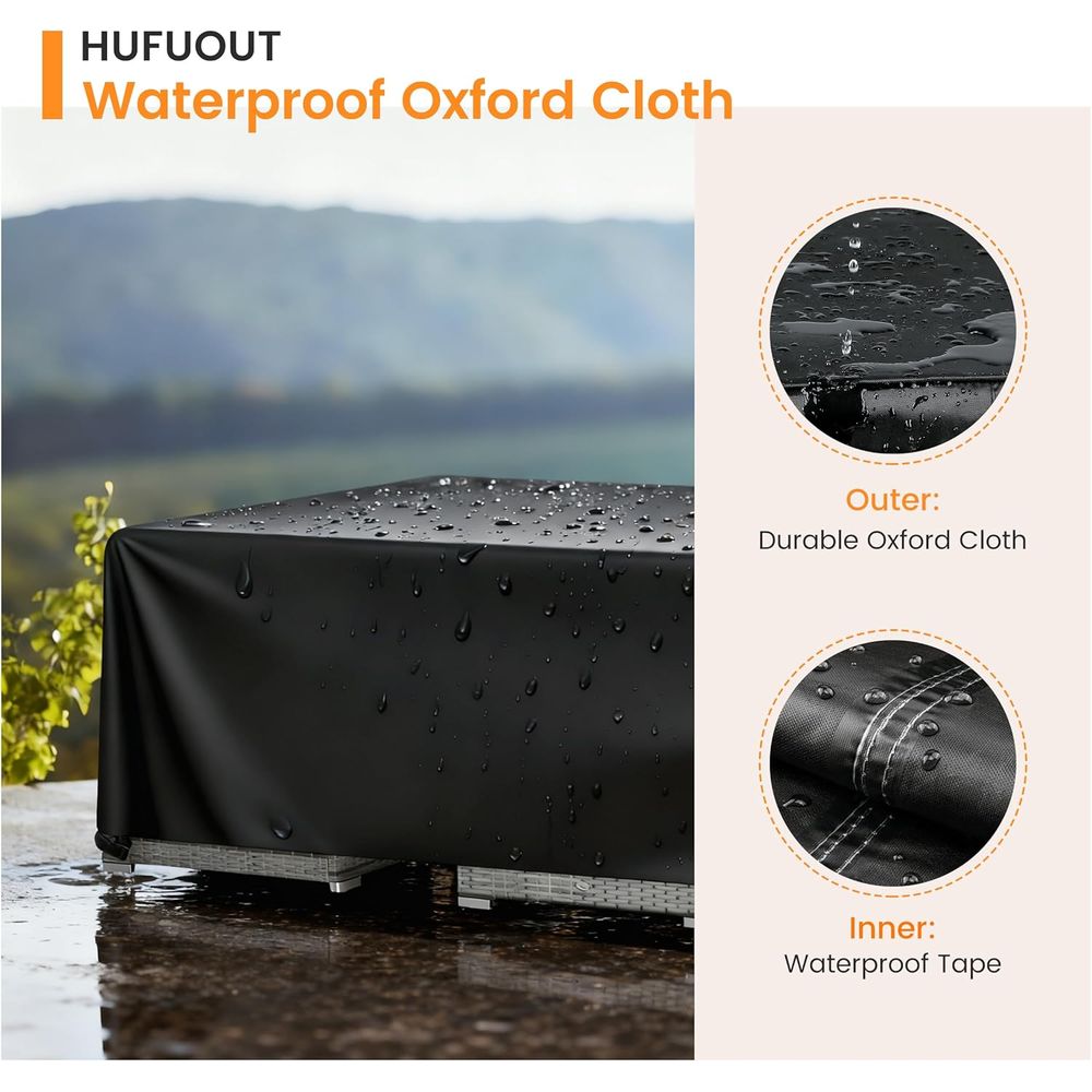 Patio Furniture Covers, Outdoo - огляд і ціна Outdoor Furniture Covers Waterproof