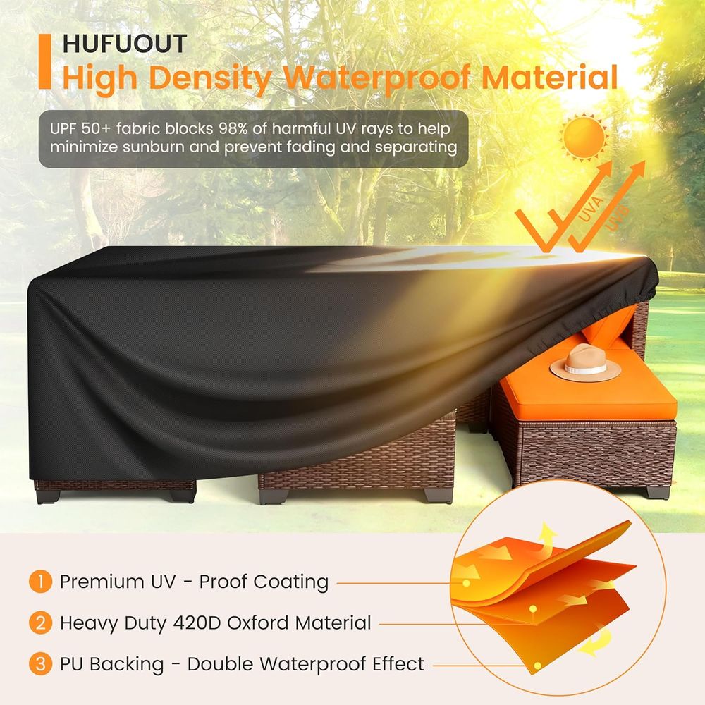 Patio Furniture Covers, Outdoo - огляд і ціна Outdoor Furniture Covers Waterproof