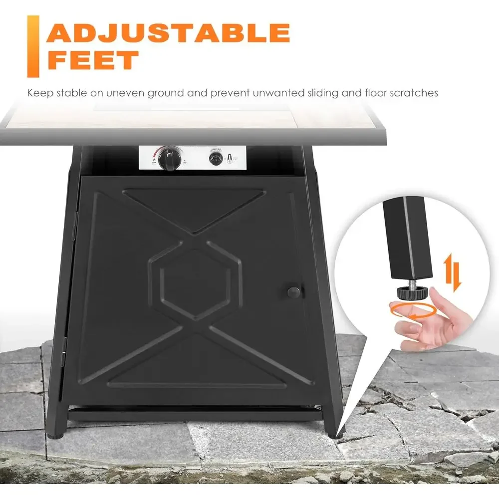 5-Piece Outdoor Patio Furnitur - огляд і ціна Outdoor Furniture Set With Fire Pit