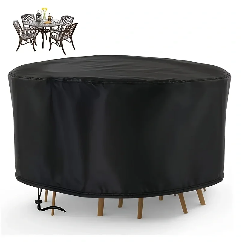 Waterproof Round Patio Furnitu - огляд і ціна Outdoor Furniture Covers Waterproof